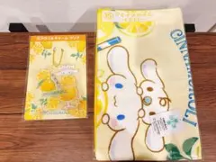 【新品未使用】シナモロール タオルとアクリルチャーム一番くじSanrioサンリオ