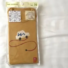 【新品未開封】UNIQLO ボディースーツ 70サイズ