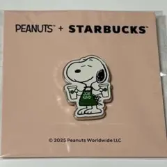 スターバックス スヌーピー ピンバッジ 2025 Starbucks