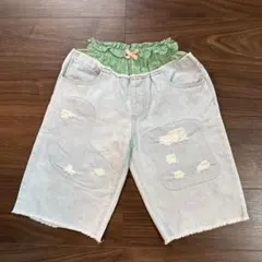 マーキーズ　デニムハーフパンツ