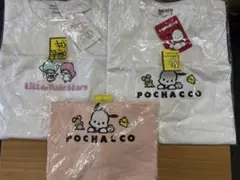 ポチャッコ　リトルツインスターズ Tシャツ Mサイズ 3枚セット