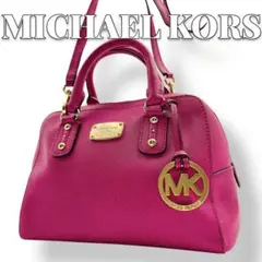 MICHAEL KORS レザー ピンク レディース 2wayバッグ 9013