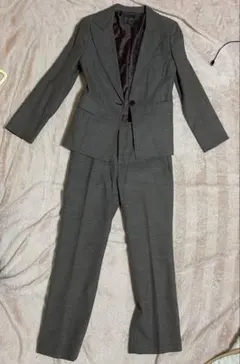 M カルフリートパンツスーツ　セットアップ　卒業　平成レトロ　フォーマル　ウール