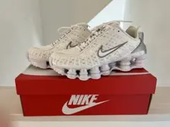 W SHOX TL WHITE METALLIC SILVER 25.5cm