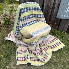 パッチワーク49×140ランナーロング ベージュフラワー トルコ