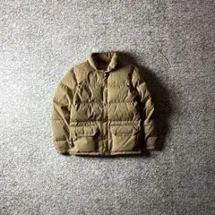 80s USA製 茶タグノースフェイス　ヴィンテージ　ダウンジャケット