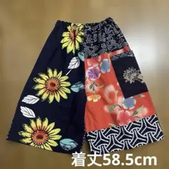 ✳︎1335 浴衣リメイク　ハーフパンツ 部屋着