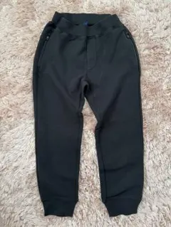 UNIQLO 黒 ドライスウェットパンツ 120 ジッパーポケット