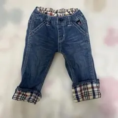 DOUBLE_B Mikihouse ミキハウス　デニム　90