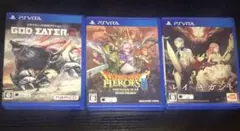 PSVita ゲーム3点セット