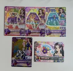 アイカツカード】PRマルチカラーコーデセット 紫吹蘭・神崎美月