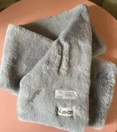 【新品未使用】通し穴付きフェイクファー ネックウォーマー