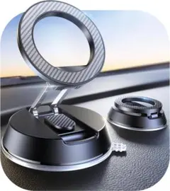 スマホホルダー 車 マグネット【2025業界注目の真空ゲル吸盤】ACMEZING