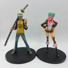 開封済】ワンピースフィギュア2体セット ボニー& トラファルガー