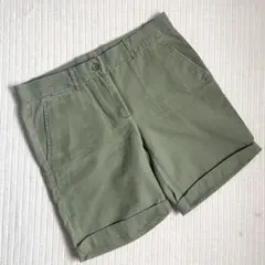 GAP ハーフパンツ短パン　カーキ　166/66A