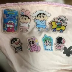 クレヨンしんちゃん アクリルパーツ サンリオ コラボ オリジナル まとめ売りのサムネイル