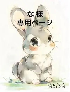 な 様専用ページ