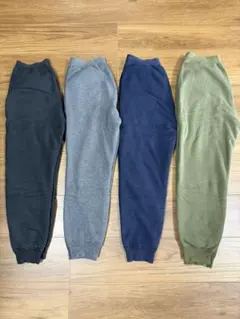 ユニクロ　キッズ　ボアスウェットパンツ　4本セット　140