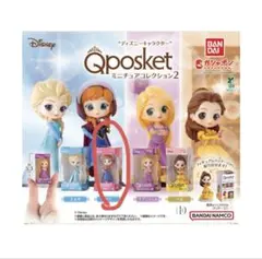 ディズニーキャラクター Qposket ミニチュアコレクション2 アナ