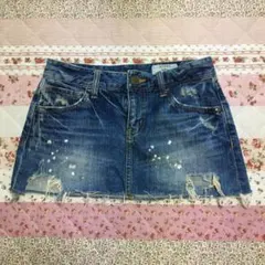 デニムミニスカート デニムスカート