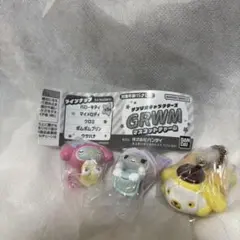 サンリオキャラクターズGRWMマスコットチャーム　マイメロ、クロミ、ポムプリン