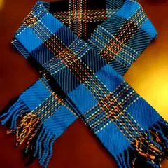 PINKY&DIANNEピンキー＆ダイアン配色チェック柄マフラー 未使用