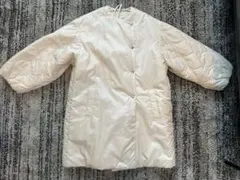 最終タイムセール美品　【CASA FLINE】カーサフライン中綿コートホワイト