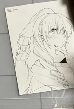 可愛いだけじゃない式守さん 購入特典 イラストカード