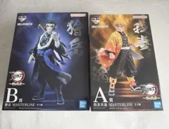 一番くじ 鬼滅の刃 雷の兄弟 A賞我妻善逸 B賞 獪岳 フィギュア