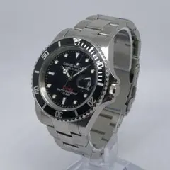 DANIEL MULLER ダイバーズウォッチ ブラック 比較的美品・電池新品