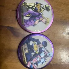 ジョジョの奇妙な冒険 アニメ10周年記念展 場面写缶バッジコレクション