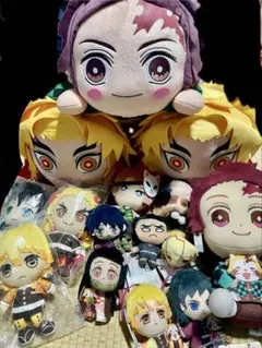 鬼滅の刃 でっかいぽふっとぬいぐるみ 柱 7種セット - メルカリ
