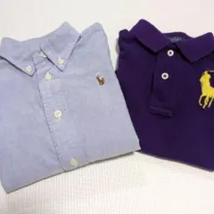 Ralph Lauren 長袖シャツ 、ポロシャツセット