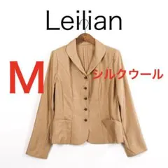 H7203◾️レリアン　シルクウール　薄手ジャケット