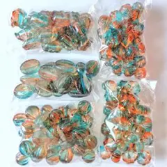 アクリルビーズ　5セット