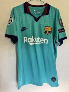 FC Barcelona メッシ シャツ 10番 アクアブルー
