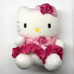 ハローキティ　ぬいぐるみ　カワグチ　2000年　レトロ　レア　ドレス　サンリオ