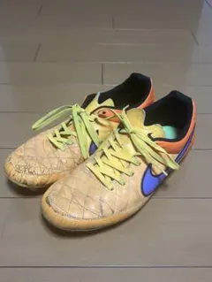 NIKE Tiempo スパイクシューズ グレー/イエロー Nike Tiempo Legend 7 FG Elite 