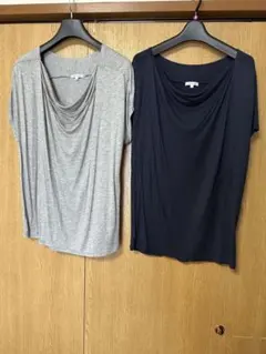 美品　エンスウィート　5 大きいサイズ　XL 2XL カットソー　2枚セットのサムネイル