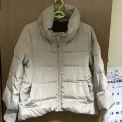 値下げ美品ボリューム襟ダウンジャケット