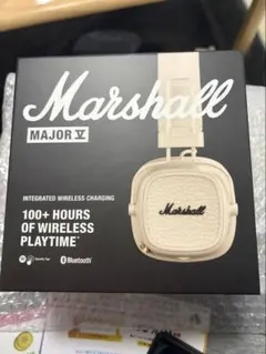 新品Marshall Major V ワイヤレスヘッドフォン クリーム