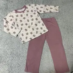 130cm 女児　パジャマ　起毛