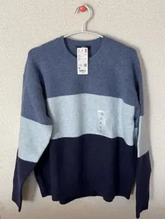 新品、タグ付き　ユニクロ スフレヤーンクルーネックセーター　 XLサイズ