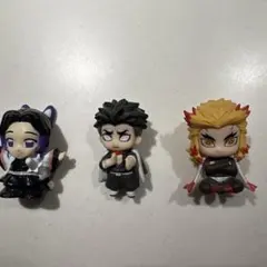 美品　鬼滅の刃 フィギュア 3体セット三体