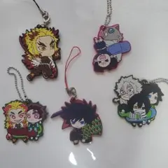 鬼滅の刃 アクリルキーホルダー5個セット