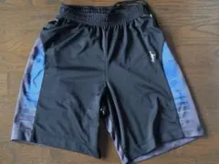 インザペイント バスケットボールパンツ 黒x青 Mサイズのサムネイル