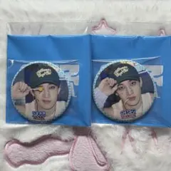 straykids バンチャン スキズサウナ ポップアップ 缶バッジ 2個セット