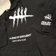 Dead by Daylight 半袖パーカー ブラック M フーディーのサムネイル