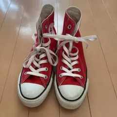 CONVERSE ALL STAR レッド スニーカーハイカット　コンバース