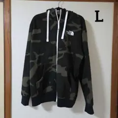 THE NORTH FACE パーカー　ジップパーカー　迷彩柄